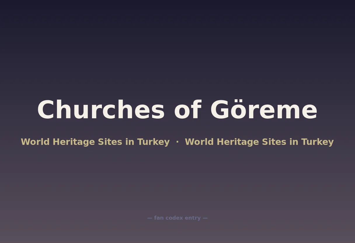 Churches of Göreme