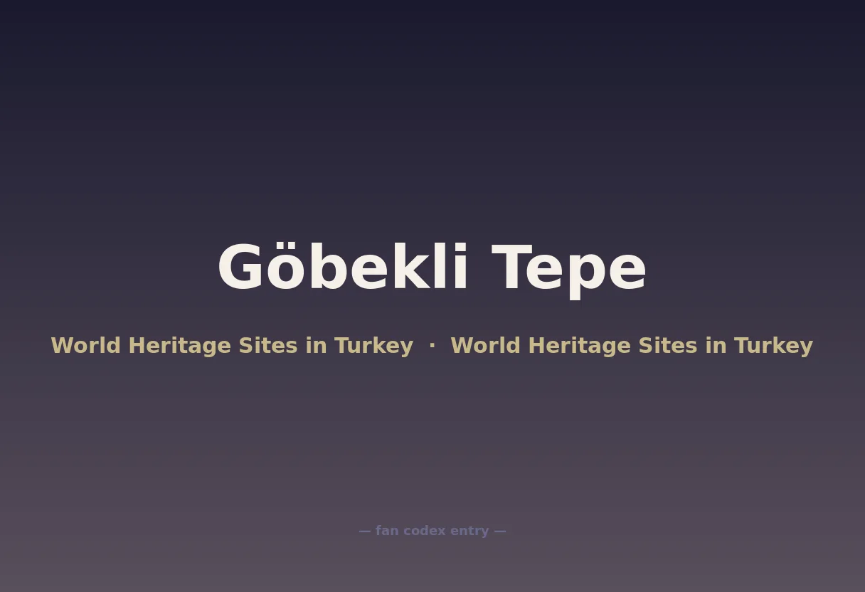 Göbekli Tepe
